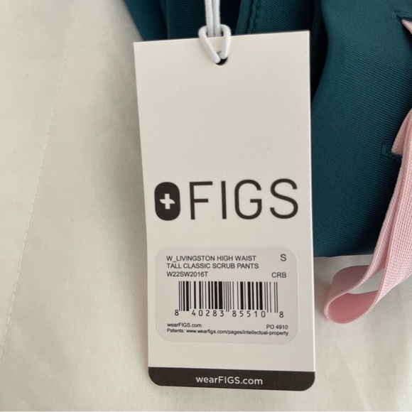 Figs W Livingston High Waist Classic Scrub Pants - Picture 5 of 6